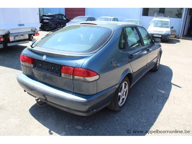 Personenwagen saab 9-3, benzine, 1985cm³, 96kw, 1e inschr 02/5/00, ys3db58j4y2031198, 233653km, co²-uitstoot ng, euro ng, kentekenbewijs i+ii, gelijkvormigheidsattest, keuring tot 02/5/23, 1sleutel - afbeelding 18 van  20