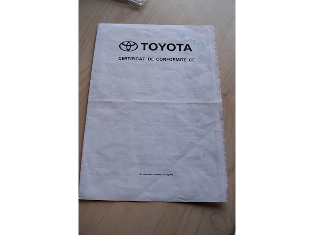 Personenwagen toyota auris (motor kapot)(defect)(sleutel, alle boorddocumenten) - afbeelding 15 van  33