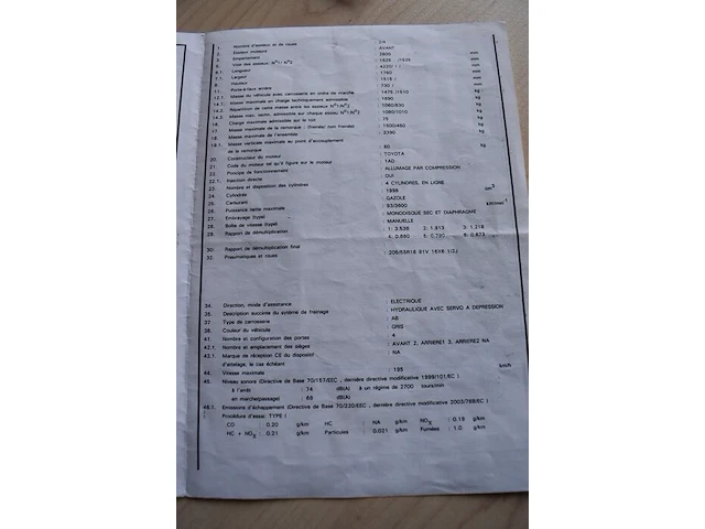 Personenwagen toyota auris (motor kapot)(defect)(sleutel, alle boorddocumenten) - afbeelding 18 van  33