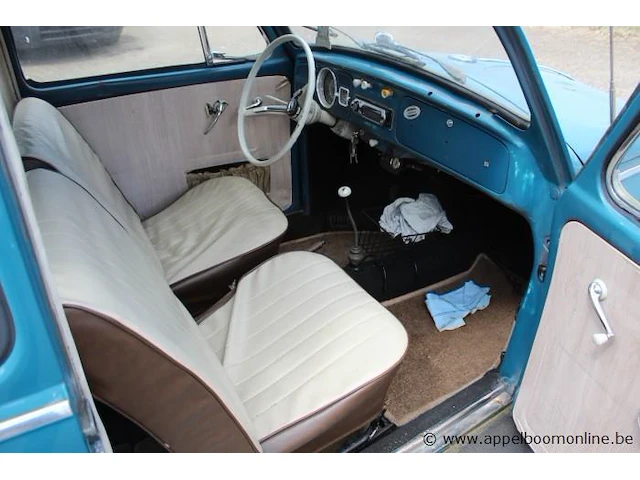 Personenwagen/oldtimer volkswagen kever kg1200, benzine,25kw, 1200cm³,1e inschr 07/4/1965, 115590614, afgelezen km: 61718, co²-uitstoot ng, euro ng,kenteken i+ii, zonder gelijkvormigheidsattest,keuring tot 29/5/23,2sleutels - afbeelding 9 van  17