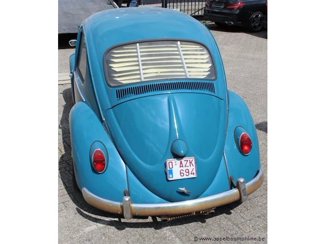 Personenwagen/oldtimer volkswagen kever kg1200, benzine,25kw, 1200cm³,1e inschr 07/4/1965, 115590614, afgelezen km: 61718, co²-uitstoot ng, euro ng,kenteken i+ii, zonder gelijkvormigheidsattest,keuring tot 29/5/23,2sleutels - afbeelding 14 van  17