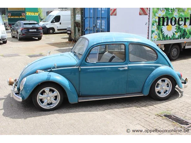 Personenwagen/oldtimer volkswagen kever kg1200, benzine,25kw, 1200cm³,1e inschr 07/4/1965, 115590614, afgelezen km: 61718, co²-uitstoot ng, euro ng,kenteken i+ii, zonder gelijkvormigheidsattest,keuring tot 29/5/23,2sleutels - afbeelding 16 van  17