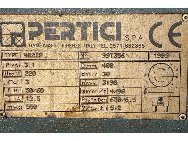 Pertici univer dubbele afkortzaag - afbeelding 14 van  16