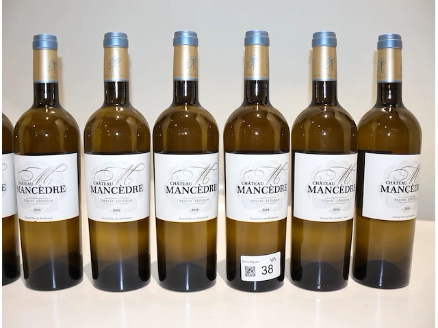 Pessac-léognan chât. mancèdre 2018 (x12) - afbeelding 4 van  10