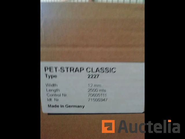 Pet-strap 12 mm 2500 mct 1 doos - afbeelding 1 van  4