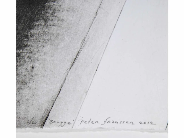 Peter franssen - brugge - ets - afbeelding 3 van  5
