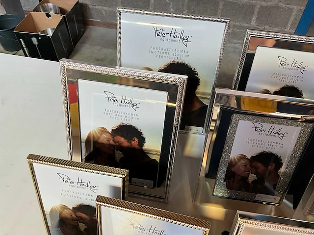 Peter hadley diverse kleuren en maten fotolijsten o.a. verzilverd (19x) - afbeelding 8 van  10