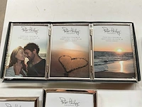 Peter hadley diverse verzilverde fotolijsten (10x) - afbeelding 2 van  8