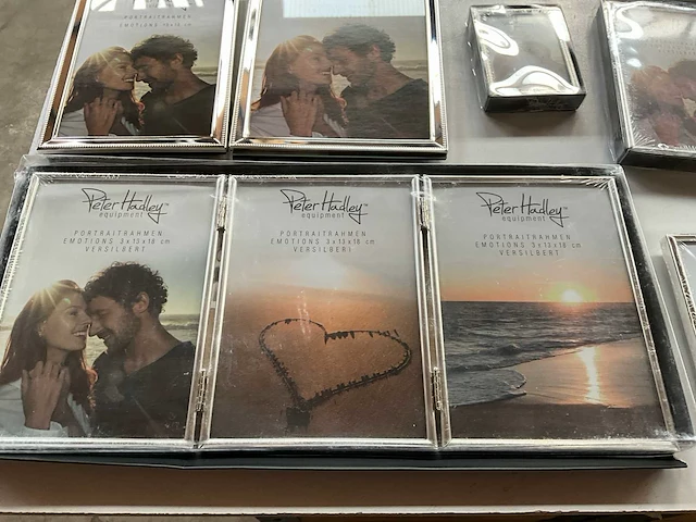 Peter hadley diverse verzilverde fotolijsten (10x) - afbeelding 6 van  8