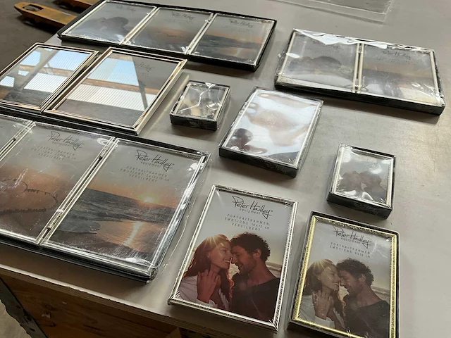 Peter hadley diverse verzilverde fotolijsten (10x) - afbeelding 8 van  8