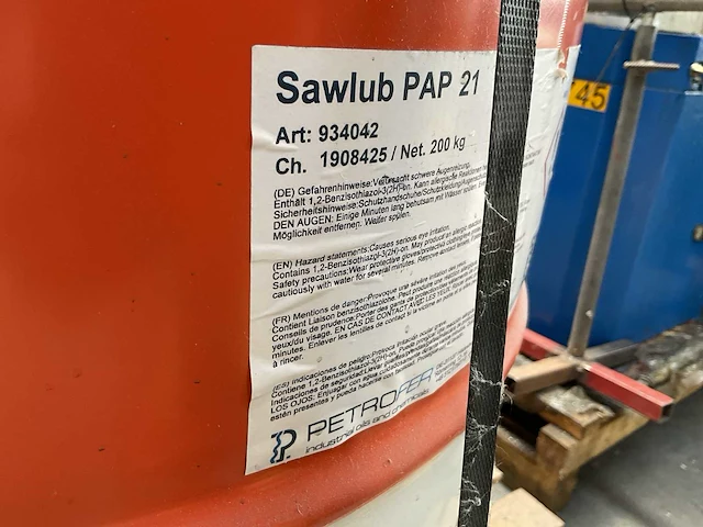 Petrofer sawlub pap 21 vat olie - afbeelding 2 van  2