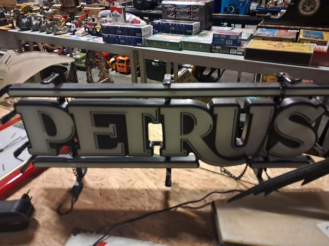 Petrus licht reclame 610mm x 250mm - afbeelding 1 van  4