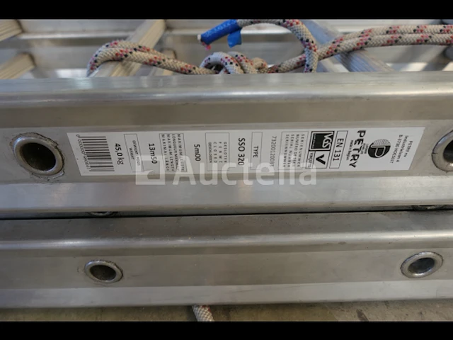 Petry sso 320 aluminium ladder met drievoudig element - afbeelding 2 van  9