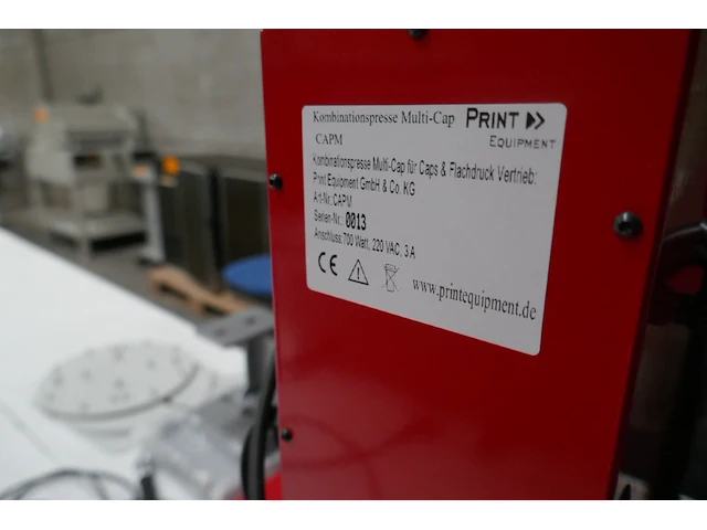 Pettenpres print equipment + tassenpres print - afbeelding 6 van  8