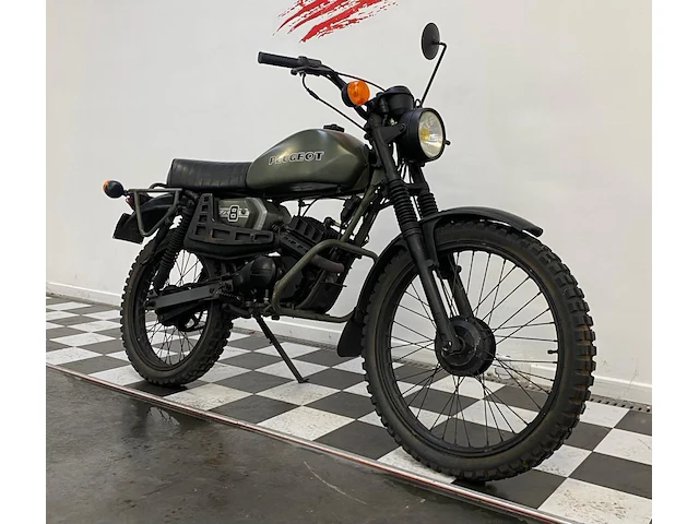 Peugeot - sx80 - bromfiets - afbeelding 4 van  9