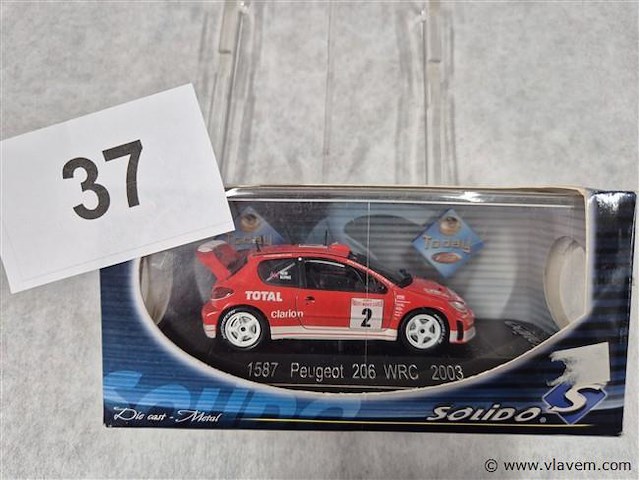 Peugeot 206 wrc 2003 - afbeelding 1 van  3