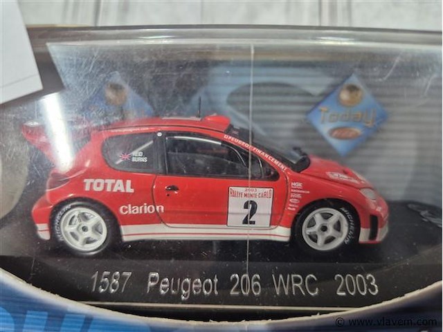 Peugeot 206 wrc 2003 - afbeelding 2 van  3