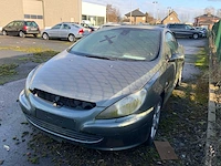 Peugeot 307 cc personenauto cabriolet voor onderdelen