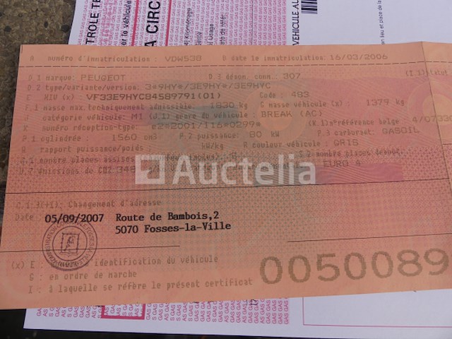 Peugeot 307 sw auto - afbeelding 11 van  20