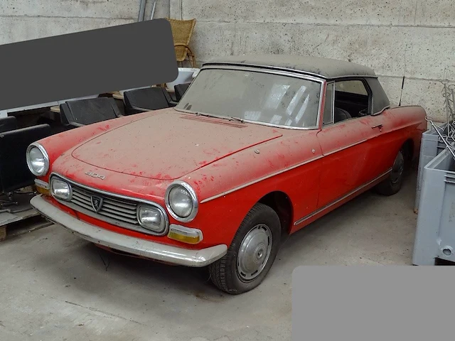 Peugeot 404 cabriolet benzine (marge) - afbeelding 1 van  1