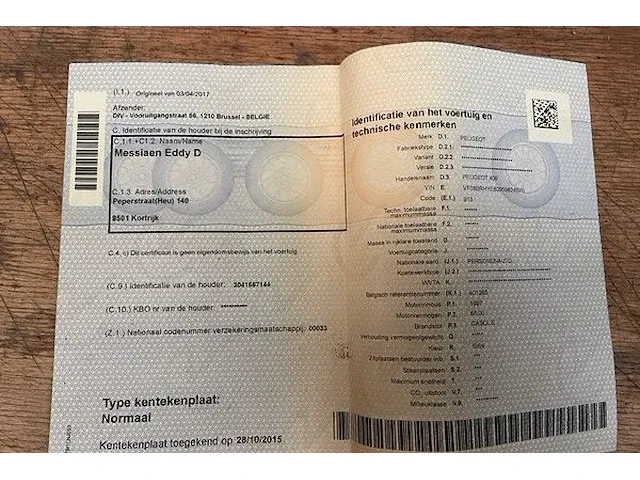 Peugeot 406 personenauto zenith hdi - afbeelding 3 van  17