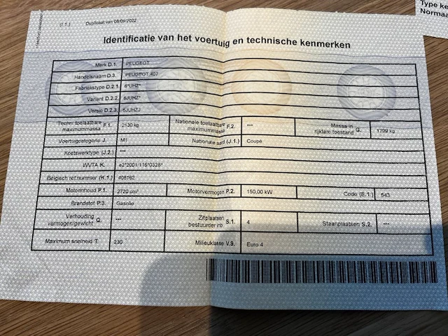 Peugeot 407, 2008 - afbeelding 37 van  45