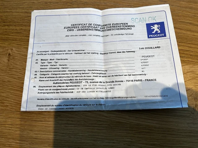 Peugeot 407, 2008 - afbeelding 39 van  45