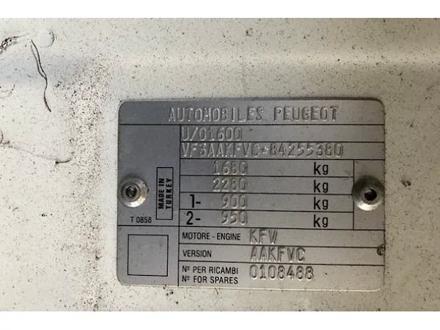Peugeot bipper - afbeelding 17 van  20