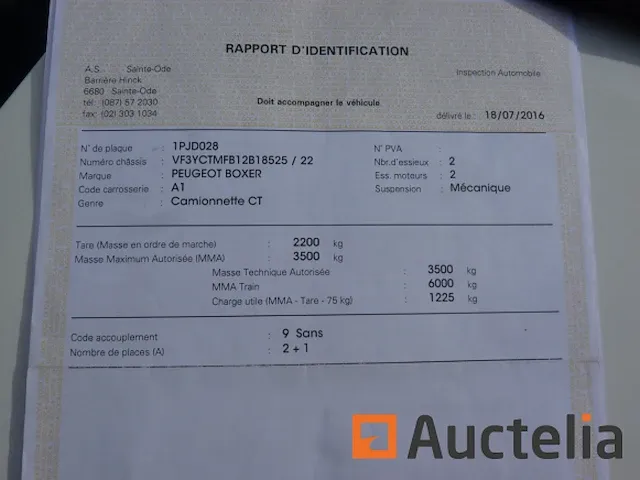 Peugeot boxer (2016 - 170.000 km) - afbeelding 18 van  38