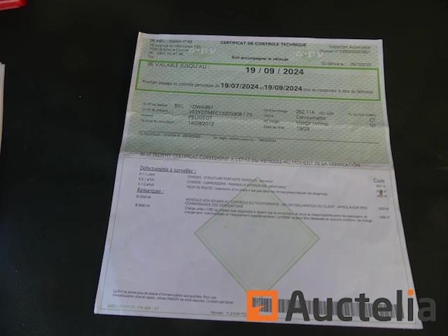 Peugeot boxer bestelwagen (2012-260.459 km) (vf3ycpmfc12203908) - afbeelding 30 van  45