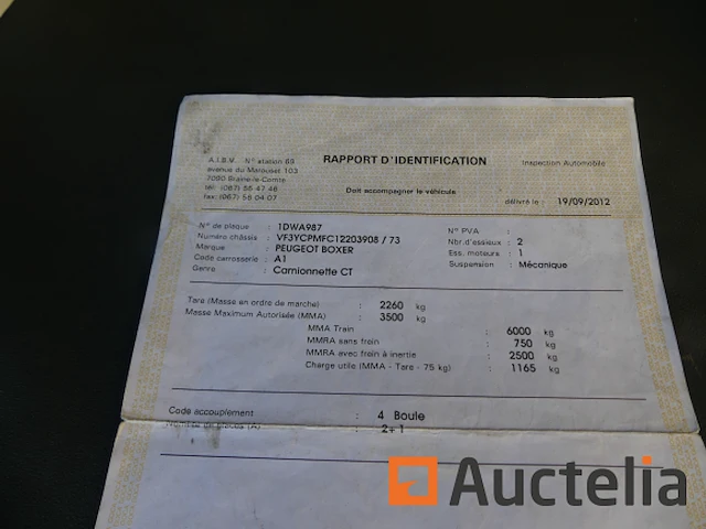 Peugeot boxer bestelwagen (2012-260.459 km) (vf3ycpmfc12203908) - afbeelding 36 van  45