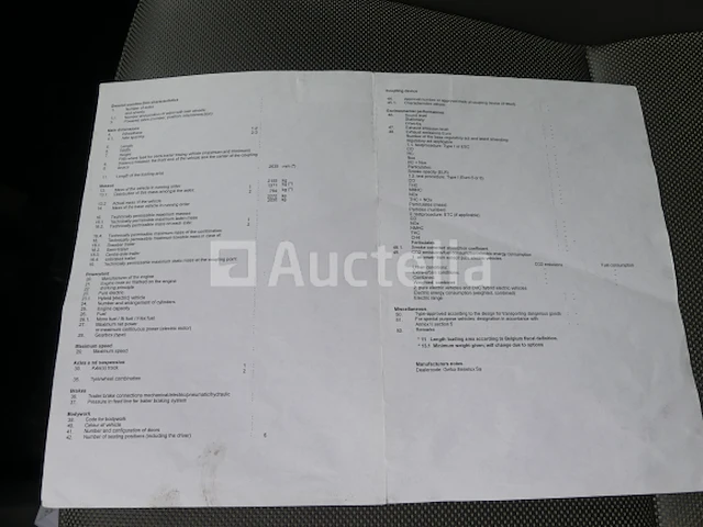 Peugeot boxer bestelwagen met dubbele cabine (2015-71.878 km) - vin vf3yctmfc12a07825 - afbeelding 26 van  34