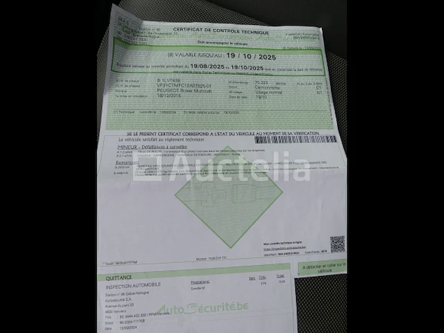 Peugeot boxer bestelwagen met dubbele cabine (2015-71.878 km) - vin vf3yctmfc12a07825 - afbeelding 27 van  34