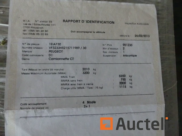 Peugeot boxer dump bestelwagen (1999-235.401 km) - afbeelding 28 van  30