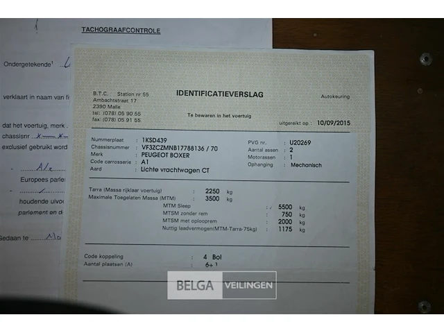Peugeot boxer lichte vrachtwagen - afbeelding 15 van  29