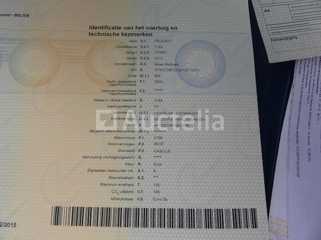 Peugeot boxer multicab bestelwagen (2015-159.750 km) - afbeelding 29 van  37