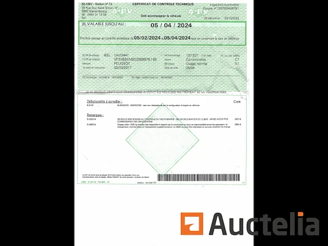 Peugeot expert bestelwagen - chassis n°vf3vbbhvbgz089979 - afbeelding 3 van  16