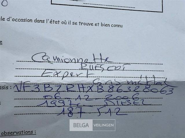 Peugeot expert lichte vrachtwagen (inbeslagname) - afbeelding 9 van  9