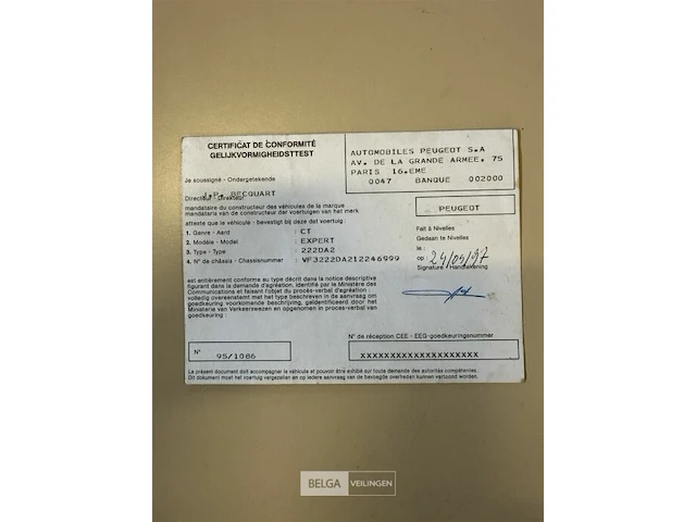 Peugeot expert lichte vrachtwagen - afbeelding 15 van  17