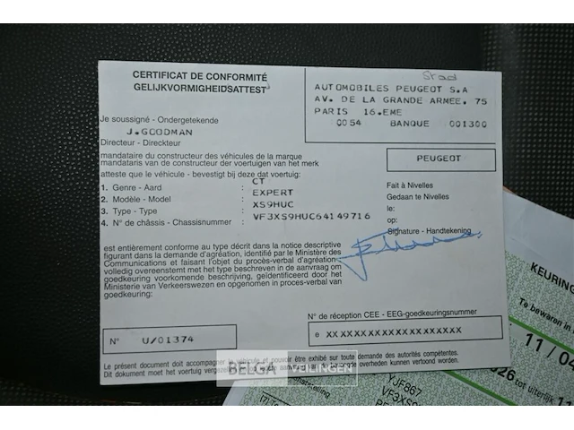 Peugeot expert lichte vrachtwagen - afbeelding 4 van  22