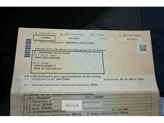 Peugeot expert lichte vrachtwagen - afbeelding 3 van  24