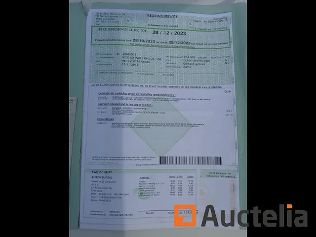 Peugeot partner (2015-256.000 km) - afbeelding 8 van  19