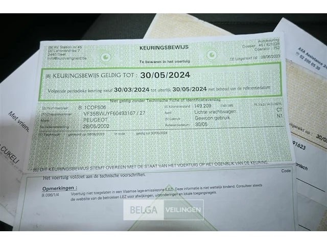 Peugeot partner lichte vrachtwagen - afbeelding 16 van  17