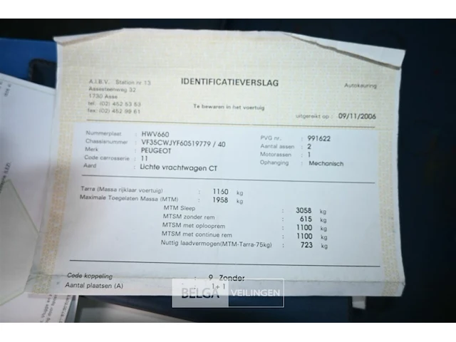 Peugeot partner lichte vrachtwagen - afbeelding 13 van  15