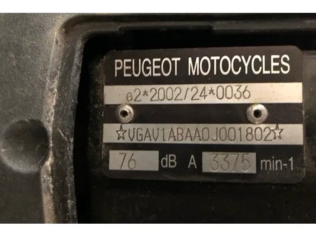 Peugeot vivacity jet-in - afbeelding 4 van  7