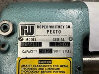 Pexto 622 lr handbediende krimp- en kralenmachine - afbeelding 5 van  5
