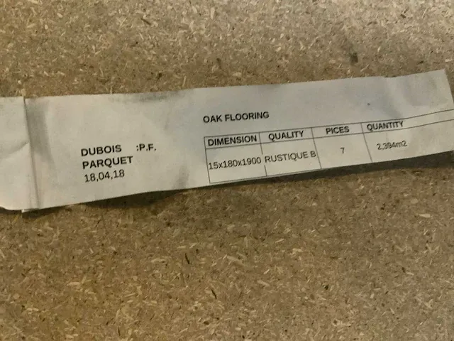 Pf duoboard 111 m² parketvloer halfmassief - afbeelding 4 van  5