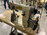 Pfaff 2naalds zuilmachine, drievoudig transport met draadafsnijder type 1296 - afbeelding 5 van  8