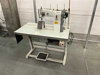 Pfaff 2naalds zuilmachine, drievoudig transport met draadafsnijder type 1296 - afbeelding 2 van  9