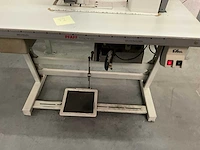 Pfaff 2naalds zuilmachine, drievoudig transport met draadafsnijder type 1296 - afbeelding 5 van  9